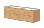 Vannitoa kapp Kame HOME, BUDC/16-3DR-DB/N05-HM, 160 cm