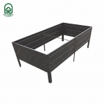 T&otilde;stetud voodi Klasika Garden 150 cm x 75 cm x 30 cm, pulberv&auml;rvitud vastavalt RAL v&auml;rvile