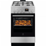 Elektriahjuga gaasipliit Electrolux SteamBake&ldquo; 50 cm, LKK560228X
