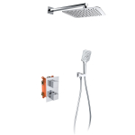 Varjatud termostaadiga du&scaron;is&uuml;steem TURTL Versa 3393S-001