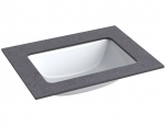 Valamu koos t&ouml;&ouml;pinnaga Kame Universal, WP/6-3/H11-P3, 60 cm