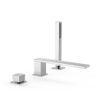 Mikser on paigaldatud vanni servale Tres CUADRO 00616104