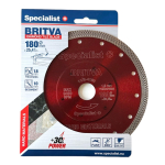 SPECIALIST+ teemantketas BRITVA, 180x1.8x25.4 mm
