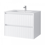 Vannitoa kapp kraanikausiga Riva SA 70G, Valge matt