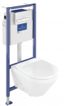 Varjatud WC-poti komplekt Villeroy & Boch 4616CB01 + 92243068