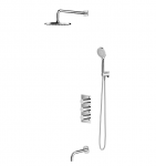 Varjatud termostaat vannitoas Omnires SYSYS02XCR