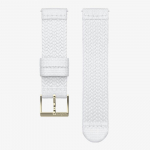 Kellarihm SUUNTO 20mm BRAIDED WHITE/GOLD, SS050375000