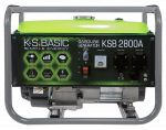 Bensiinigeneraator "K&S BASIC" KSB 2800A
