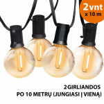 V&auml;litingimustesse m&otilde;eldud valguskett (LED pirnid) 20 m Elegance