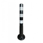Painduv hoiatav liikluspost Eurostal 750 mm must