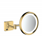 LED valgustusega raseerimispeegel Hansgrohe AddStoris, Polished Gold Optic, 41790990