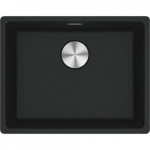 Franke Maris graniidist valamu, MRG 110-52, must matt, manuaalventiil, 125.0683.184