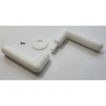 Kasvuhoone plastikust universaalne k&auml;epide, valge