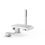 Mikser on paigaldatud vanni servale Tres CUADRO 10616102