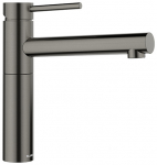 Valamu kraan BLANCO ALTA II Satin Dark Steel, 527540