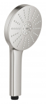 K&auml;sidu&scaron;&scaron; GROHE 134883DC00, 3 pihustuse taset, roostevaba teras