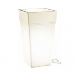 Teraplast 38x38x65cm valgustatud istutuspott STALK LUCE 65
