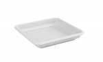 Nicoli 34x34x6cm alustaldrik Quadro Mega 40, valge v&auml;rv