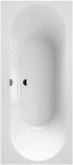 Ristk&uuml;likukujuline vann Villeroy & Bochi vann Oberon 2.0 1800x800 mm, UBQ180OBR2DV-RW