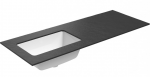 Valamu koos t&ouml;&ouml;pinnaga Kame Universal, WP/12-3/H17-P3-L, 120 cm