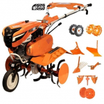 Kultivaator Ruris 7500, koos t&ouml;&ouml;seadmetega