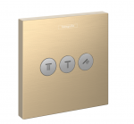 Peidetud segisti Hansgrohe ShowerSelect, 15764140, poleeritud pronks