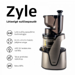 Aeglane mahlapress ZY016SSJ