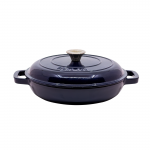 Malmist s&uuml;gav praepann kaanega Grand Feu, sinine, 27 cm, 2,25 l