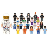Ehitusklotsid minifiguurid 20 tk