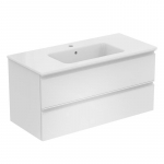 Rippuv vannitoakapp kraanikausiga Ideal Standard Connect E K8700WG