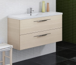 Alumine kapp sahtlitega, hele saar, 99 cm, KAME BU/10-2DR/4