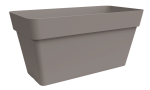 Nicoli 78x39x39cm lillepott Ark&egrave; Cassettone 80, pruun