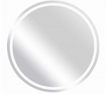 Peegel Masterjero Olja, valgustusega, rippuv, 70 cm x 70 cm