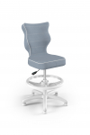 Ergonoomiline laste tool Petit Jasmine, suurus 3, sinine / valge