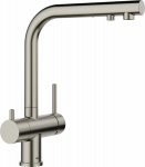 Valamu kraan BLANCO FONTAS II Satin Platinum, 527714