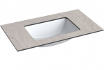 Valamu koos t&ouml;&ouml;pinnaga Kame Universal, WP/8-3/H12-P3, 80 cm