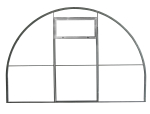 TITAN kasvuhoone 20x40 ees-taga