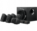 K&otilde;larid Logitech Z906 5.1 ruumilise heli k&otilde;laris&uuml;steem (980-000468), must