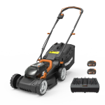 Juhtmeta muruniiduk Worx WG779E.1