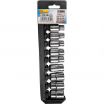 TORX padrunv&otilde;tmete komplekt 1/2 E10-E24