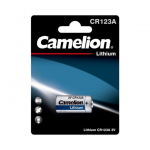 Liitium mikropatarei CR123A, 3 V, CAMELION, 1 tk.