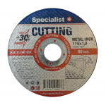 SPECIALIST+ metalli l&otilde;ikeketas CUTTING, 115x1.0x22 mm