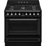 Elektriahjuga gaasipliit Smeg TR90GMBL