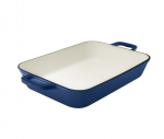 Grand Feu k&uuml;psetusvorm, sinine, 33 cm x 24 cm x 6 cm, 3,2 L