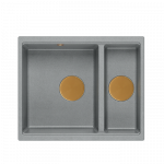 Valamu Quadron LOGAN 150, HCQL5646U5-C1_I, h&otilde;bedane kivi