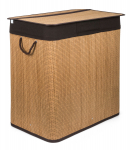 Vaheseinaga pesukast G21 63555174, 150l, bambus