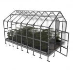 Kasvuhoone KLASIKA House 2,35x5,17m, 6mm katmine, 2355126