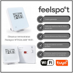 Nutikas programmeeritav termostaat Feelspot WTH26.16RF WiFi, Tuya