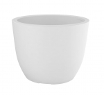 Nicoli &Oslash;38x30cm lillepott eemaldatava sisepotiga Conca Style 38, valge
