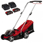 Akuga muruniiduk Einhell GE-CM 36/33 Li (2x2,5Ah), 2 tk laadijat ja 2 tk. aku 2,5 Ah